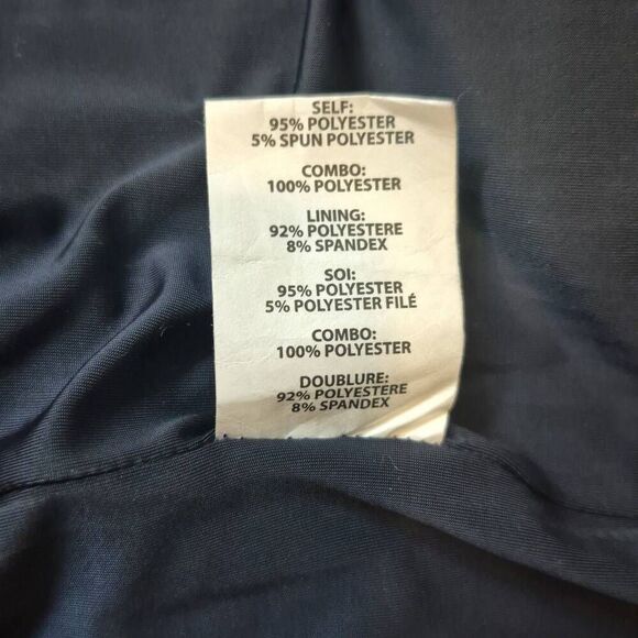 NWT Ramy Brook Leanne Sequin Midi Dress Navy Blue Size 8 - Picture 9 of 10